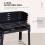 Black Charcoal Height Adjustable High-Quality BBQ Grill Barbecue 6