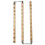 PLAYWELL THREE SECTIONAL STAFF RATTAN TIGER PATTERN 1