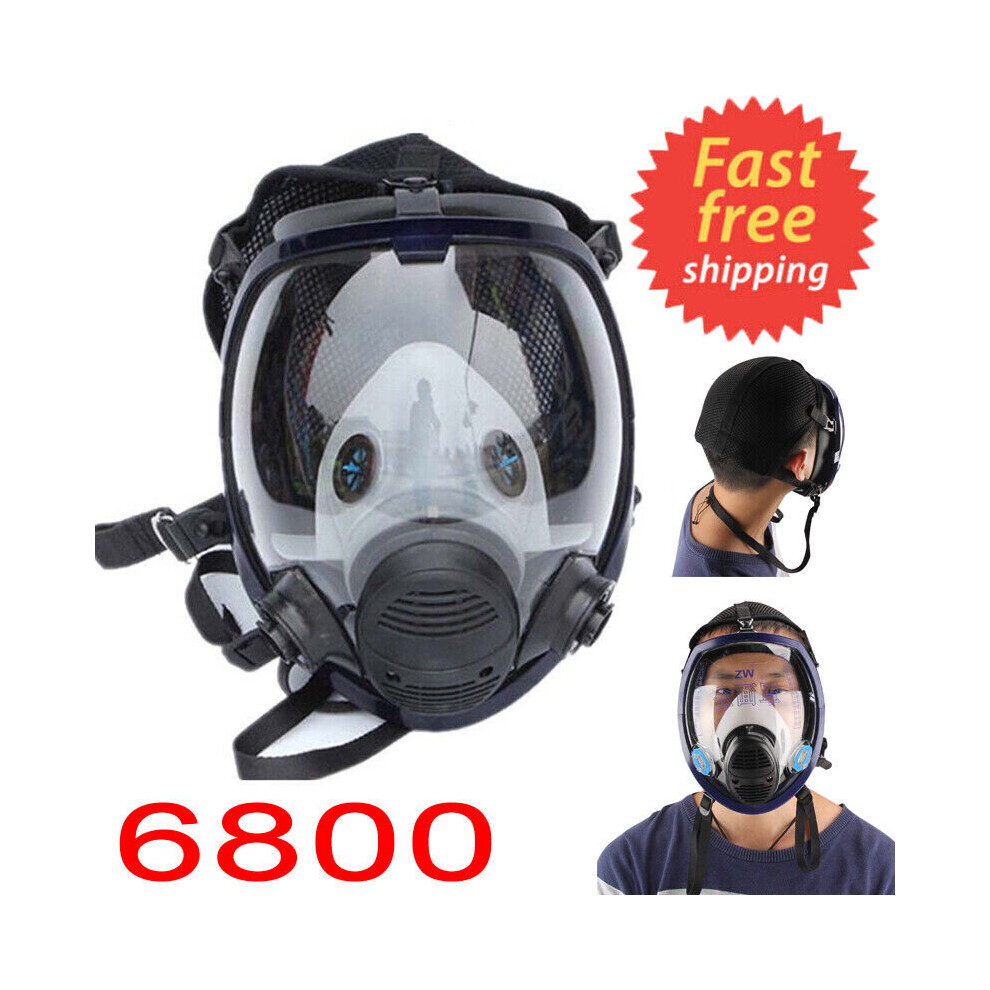 Facepiece Respirator Painting Spraying 6800 Full Face Gas Mask Safety