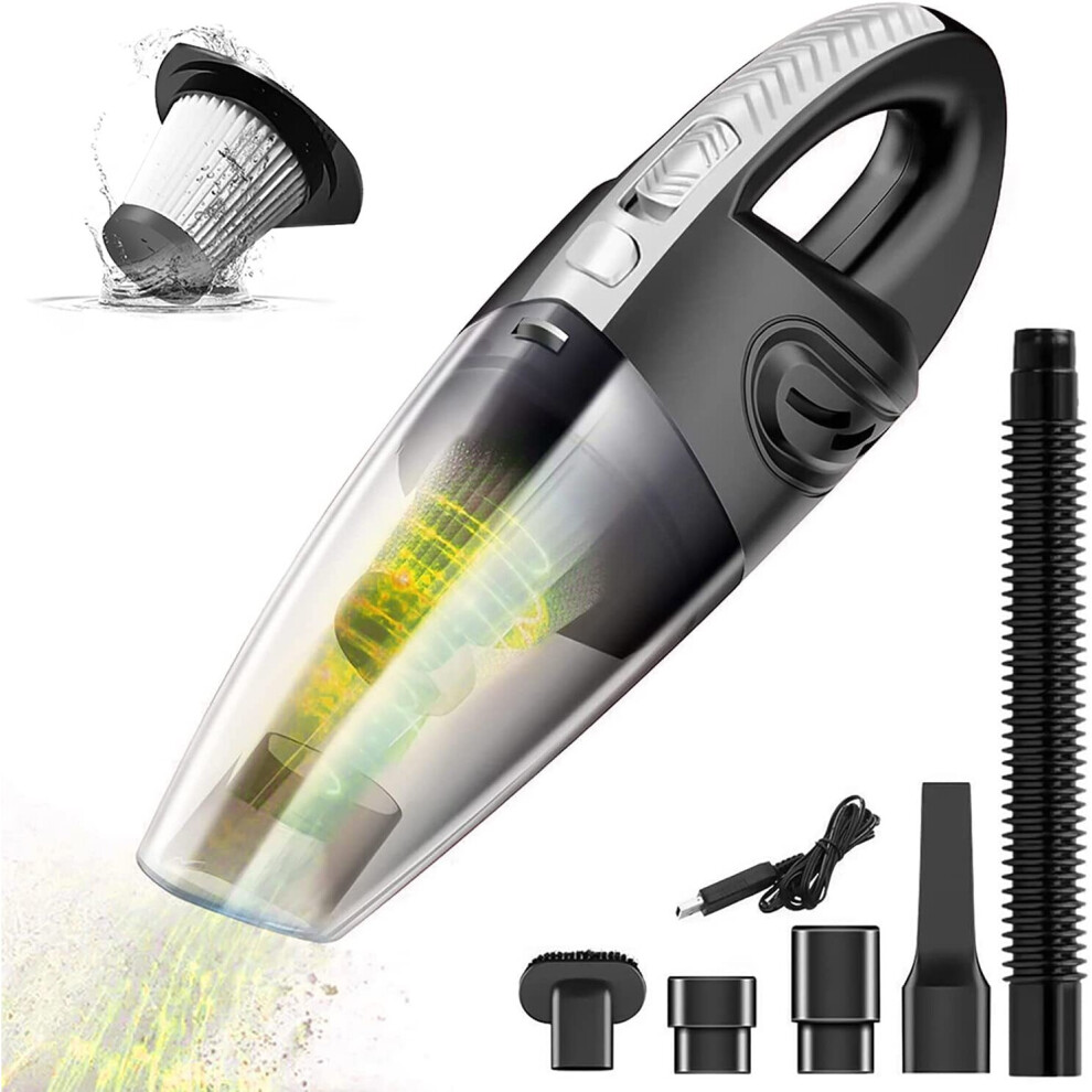 3200PA Cordless Hand Held Vacuum Cleaner Small Portable Car Home Clean