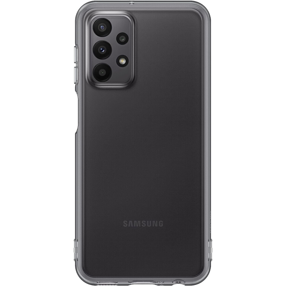 Samsung Galaxy A23 5G Soft Clear Cover Black - Ef-Qa235tbegww