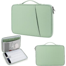 (Green, 10.8-11 inch) Tablet Storage Bag Ipad Protective Sleeve Carrying Case Shockproof Liner Bag