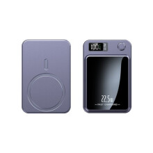 20W Wireless Fast Charger For Magsafe Magnetic Portable External Auxiliary Battery Pack 20000mAh