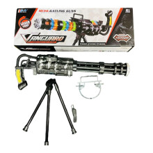 Kinder M134 Laser Light Gatling Gun Spielzeug Lichter, Sound & Stand (B) Spiele Jungen Weihnachtsgeschenke