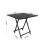 Living And Home (Black) Folding Wooden Dining Table 80x80cm 3