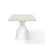 Living And Home (White) Folding Wooden Dining Table 80x80cm 5