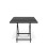 Living And Home (Black) Folding Wooden Dining Table 80x80cm 4