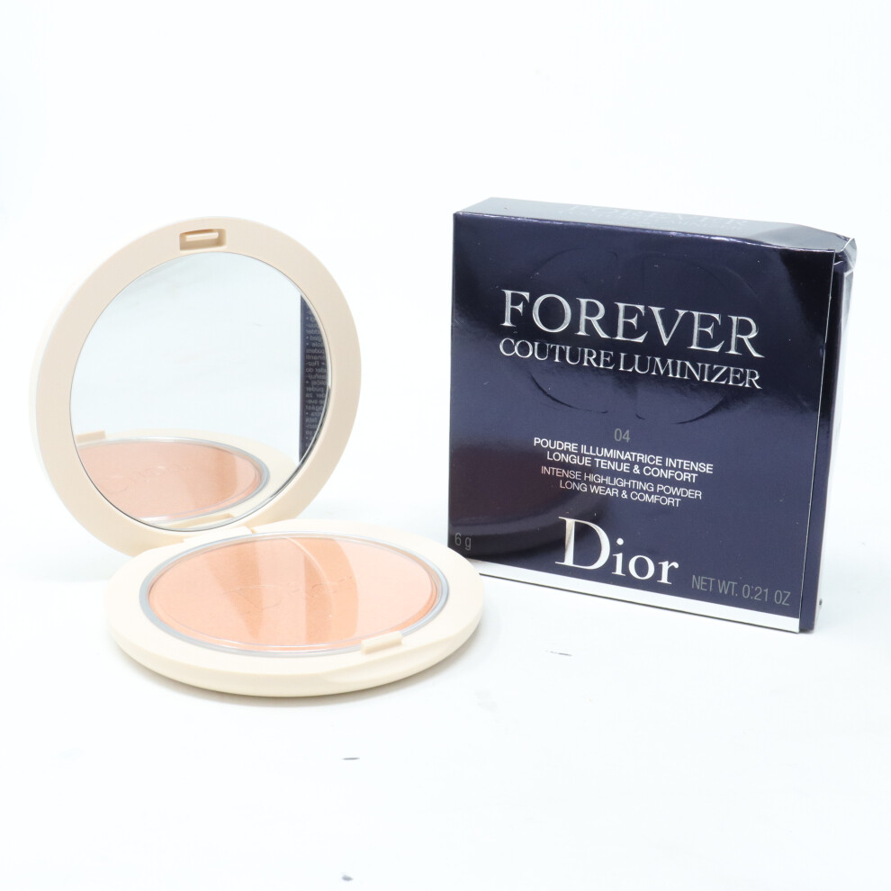(04 Golden Glow) Dior Forever Couture Luminizer Highlighting Powder  0.21oz/6g New With Box
