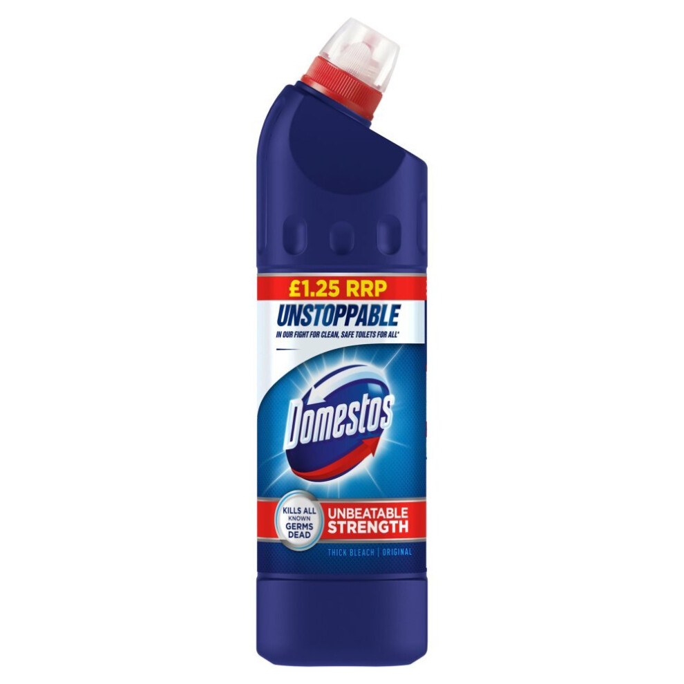 Domestos Original Thick Bleach 750ml (Pack of 9)