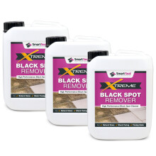 (3 x 5 Litres) Smartseal Xtreme Black Spot Remover - Clean Fast & Easy Cleaning of Natural Stone Patio and Drives with Tough Black Spots