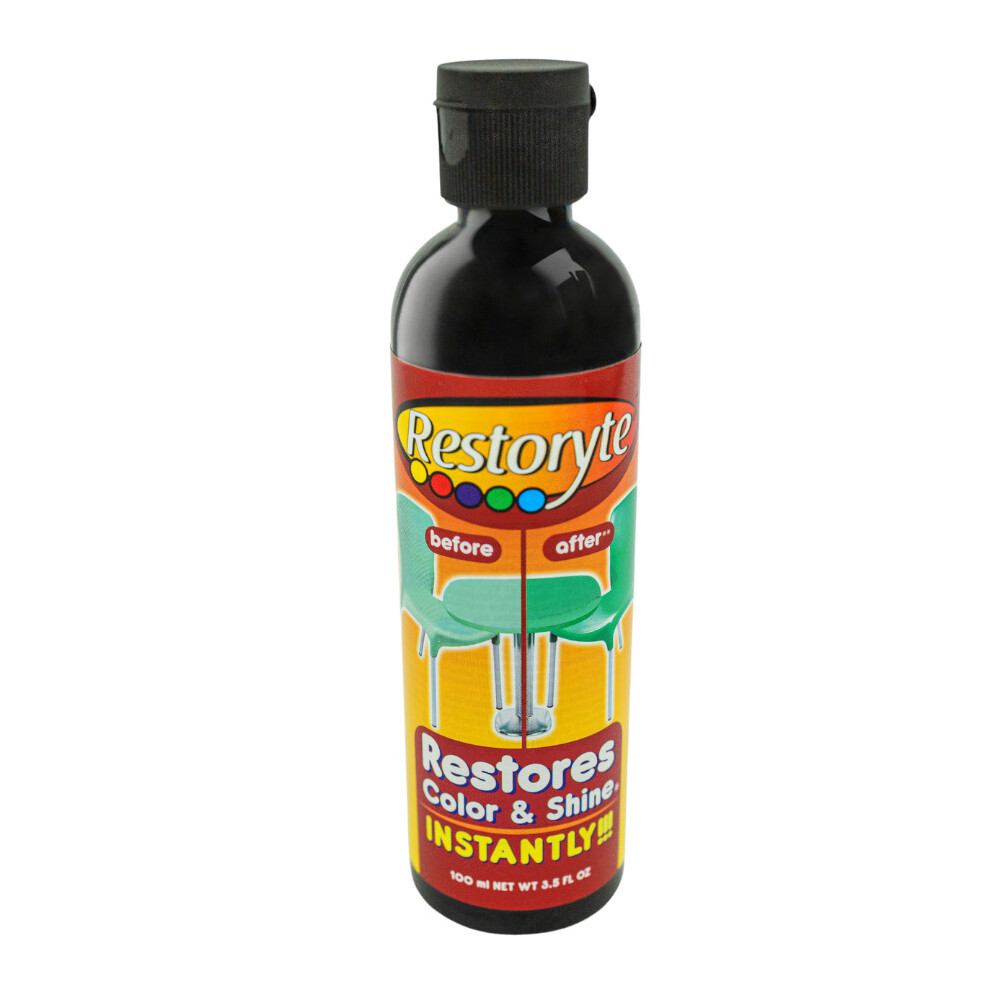 (1 Unit) Liquid for Restoring Colours Restoryte, To repare and protect the Colour and original gloss of Surfaces, for Chairs, Cars, Doors