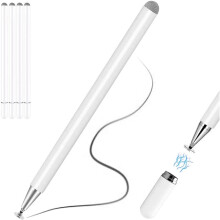 20 in 1 Disc & Fiber Tip Stylus Pen for Touch Screens High Sensitivity Universal Pencil for iPad 10.2" /Mini/Pro/Air/iPhone, Smartphone / Tablet etc