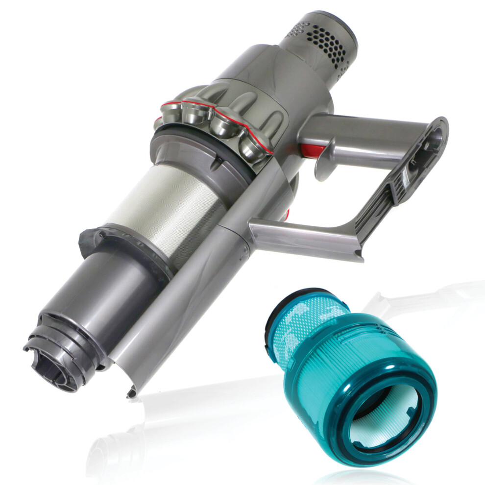 Spares2go V11 Cyclone For Dyson Motor Body Sv15 Sv17 Click-In Battery 965321-01 + Filter
