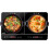 Dellonda Baridi Portable Induction Hob: Two Zone, 2800W, 10 Power Settings, Timer Function, Black - DH146 2