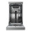 Dellonda Baridi 45cm Slimline Freestanding Dishwasher, 10 Place Settings, 8 Programs, LED Display, Silver - DH166 11
