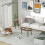 2 Nesting Set Large  Oval Coffee Table Nest Wood 2