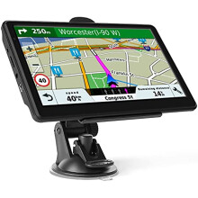 GPS Navigation for Car: 2024 Latest Map Touchscreen 7 Inch Navigation System with Voice Guidance and Speed ??Camera Warning
