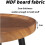 2 Nesting Set Large  Oval Coffee Table Nest Wood 6