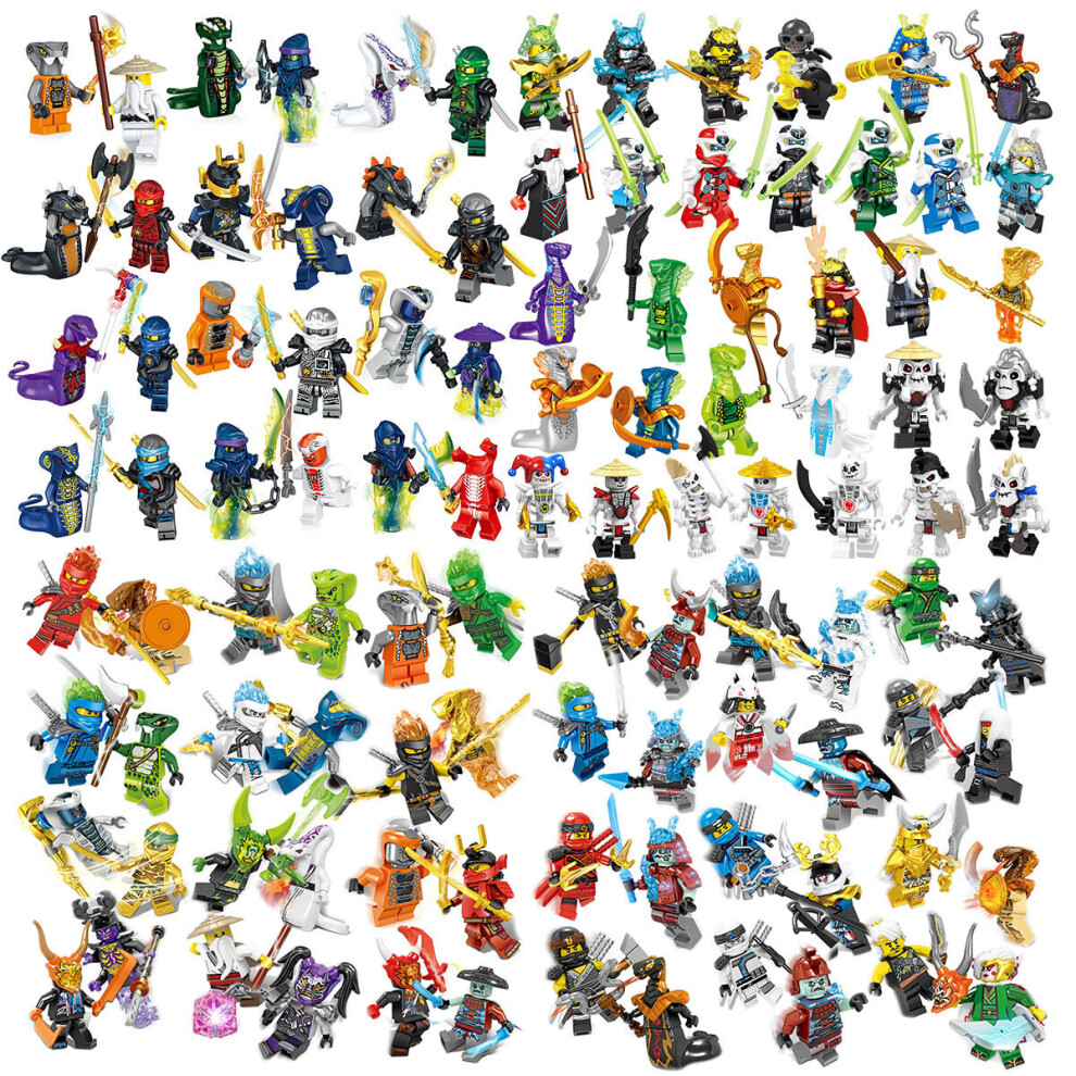 Mini Phantom Ninjago Series Building Blocks Minifigure Kids Toys 104 Pcs/set