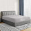 Imperial Rooms (King, Grey) Fitted Bed Sheets Poly Cotton Single Double King 1