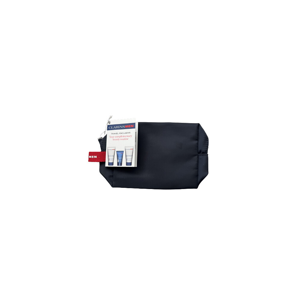 clarins men travel exclusive wash bag