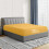 Imperial Rooms (King, Mustard) Fitted Bed Sheets Poly Cotton Single Double King 1