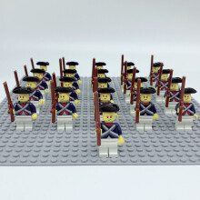 (Type 2) 21pcs Imperial Naval Formation Naval Governor Medieval Pirate Building Block Figure Toy