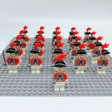(Type 3) 21pcs Imperial Naval Formation Naval Governor Medieval Pirate Building Block Figure Toy
