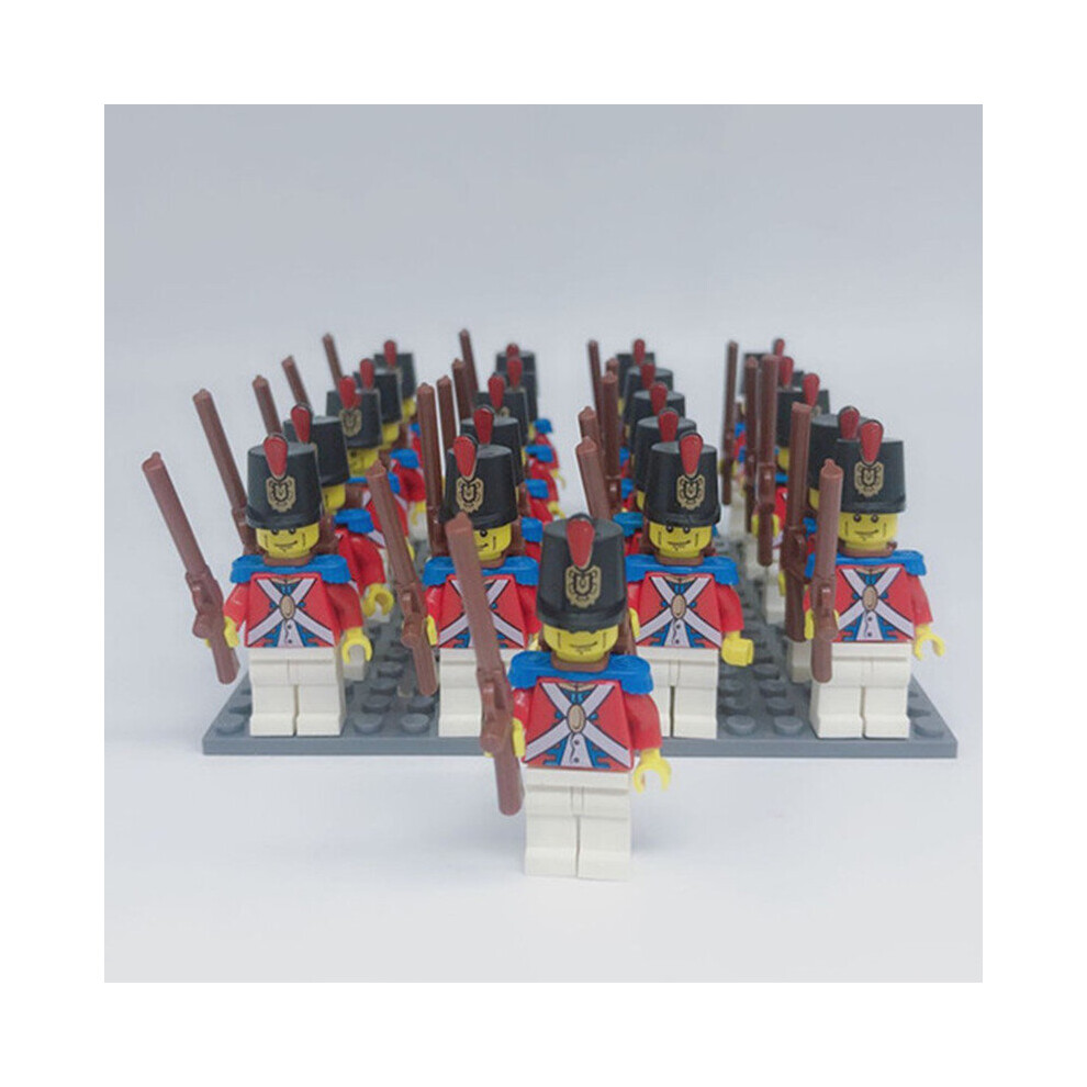 (Type 4) 21pcs Imperial Naval Formation Naval Governor Medieval Pirate Building Block Figure Toy