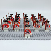 (Type 5) 21pcs Imperial Naval Formation Naval Governor Medieval Pirate Building Block Figure Toy