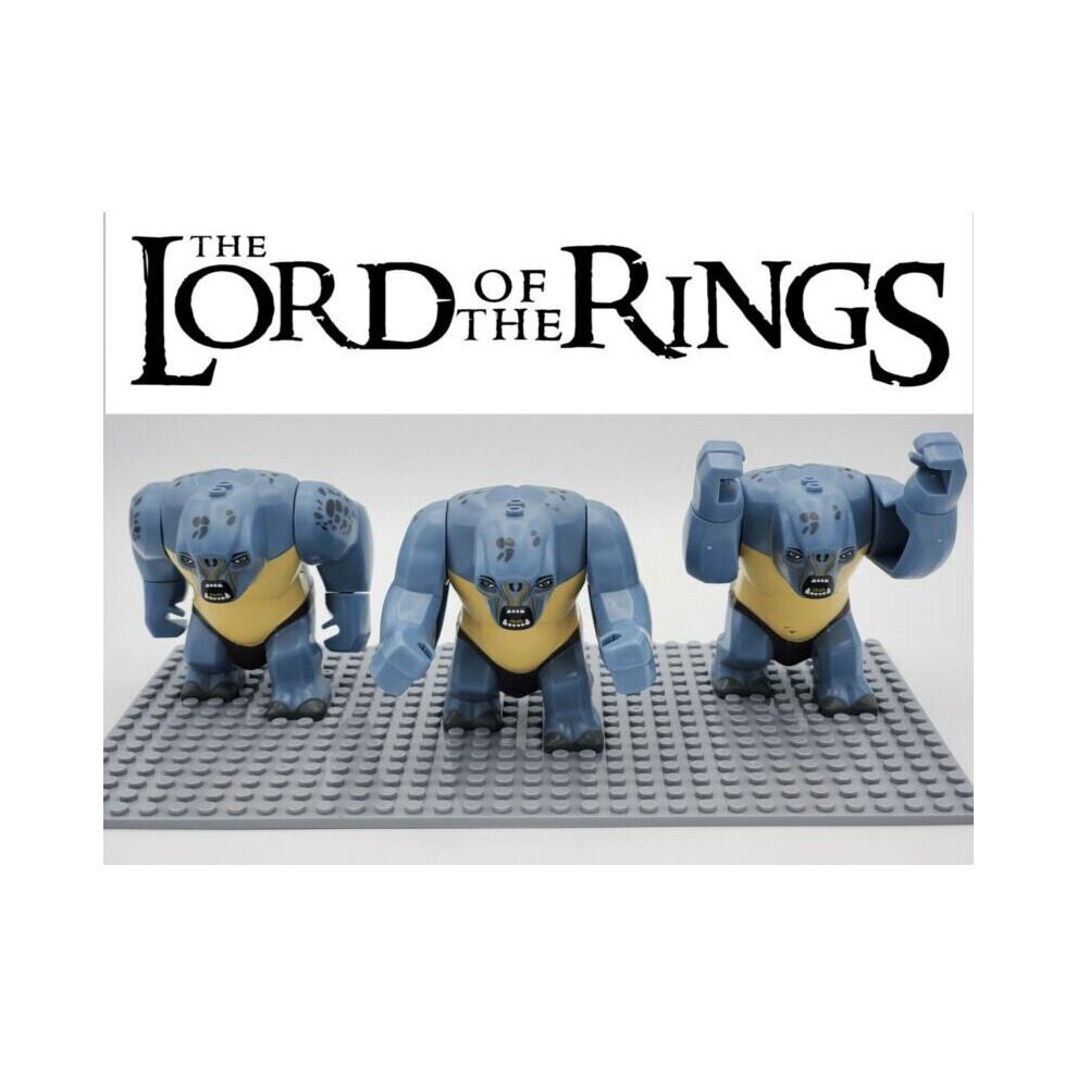 (Orc The Cave Trolls) Lord Of The Rings Orc The Cave Trolls Heavy Spear Infantry Minifigures Fit Lego Kid Toys