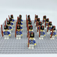 (Type 1) 21pcs Imperial Naval Formation Naval Governor Medieval Pirate Building Block Figure Toy