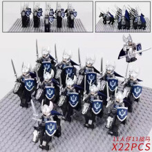 (Knight Gondor 5) Lord of the Rings Figures Soldier Dorian Ross Swan Knight Legion Figures Building Blocks Assembled Toys