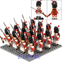(Spanish Breastplate Cavalry) 16Pcs Military Minifigures Napoleon British Army French Army Italian Soldiers Cavalry Infantry Bombardier Puzzle Building Block Toys
