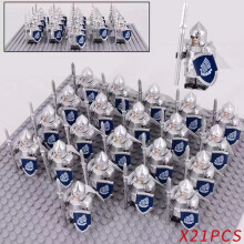 (Gondor Soldiers 3) Lord of the Rings Figures Soldier Dorian Ross Swan Knight Legion Figures Building Blocks Assembled Toys