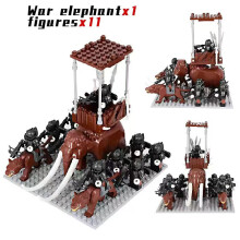 (Orc Mammoth Legion Set 10) Orc Mammoth Legion Elephant Legion Game of Thrones Assembly Lord of the Rings Miniature Toys