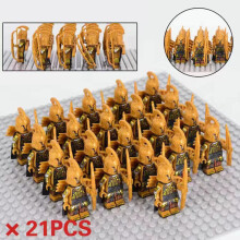 (Soldiers of Noldor 2) Lord of the Rings" Army Noldor Elf Knight Building Block Man Armored Soldier Military Battlefield Combination Toys