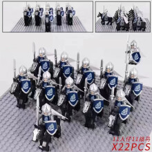 (Knight Gondor 7) Lord of the Rings Figures Soldier Dorian Ross Swan Knight Legion Figures Building Blocks Assembled Toys