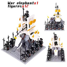 (Orc Mammoth Legion Set 3) Orc Mammoth Legion Elephant Legion Game of Thrones Assembly Lord of the Rings Miniature Toys