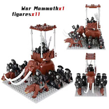 (Orc Mammoth Legion Set 12) Orc Mammoth Legion Elephant Legion Game of Thrones Assembly Lord of the Rings Miniature Toys