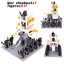 (Orc Mammoth Legion Set 8) Orc Mammoth Legion Elephant Legion Game of Thrones Assembly Lord of the Rings Miniature Toys