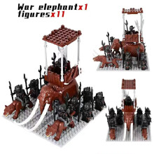 (Orc Mammoth Legion Set 13) Orc Mammoth Legion Elephant Legion Game of Thrones Assembly Lord of the Rings Miniature Toys