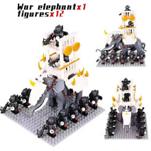 (Orc Mammoth Legion Set 4) Orc Mammoth Legion Elephant Legion Game of Thrones Assembly Lord of the Rings Miniature Toys