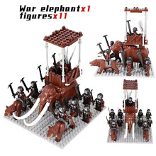 (Orc Mammoth Legion Set 14) Orc Mammoth Legion Elephant Legion Game of Thrones Assembly Lord of the Rings Miniature Toys