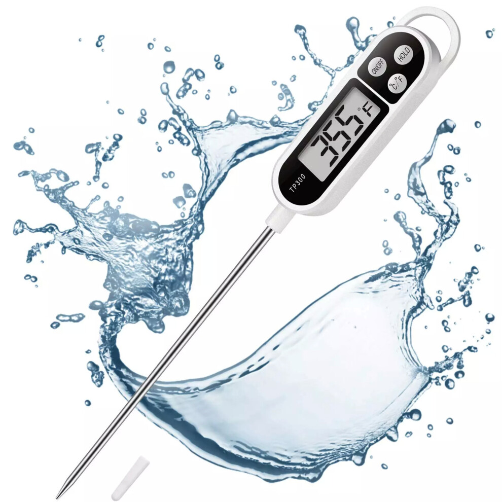 Digital Food Thermometer Temperature Probe Meat Cooking Jam Sugar BBQ