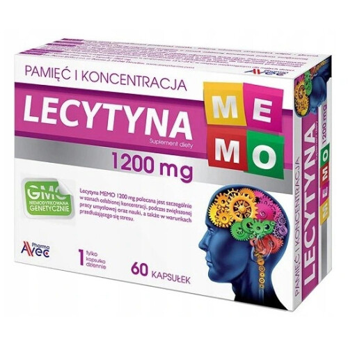 LECYTYNA 1200 Memo - 60capsules