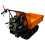 T-Mech Mini Dumper Tracked Power Barrow Petrol Transporter 300kg Drop Side Skip 196cc 4