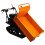 T-Mech Mini Dumper Tracked Power Barrow Petrol Transporter 300kg Drop Side Skip 196cc 7