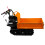 T-Mech Mini Dumper Tracked Power Barrow Petrol Transporter 300kg Drop Side Skip 196cc 3