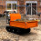 T-Mech Mini Dumper Tracked Power Barrow Petrol Transporter 300kg Drop Side Skip 196cc 13
